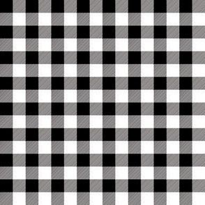 Black White Plaid Fabric, Wallpaper and Home Decor | Spoonflower
