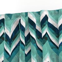 Aviana Chevron_5a Ombre Green