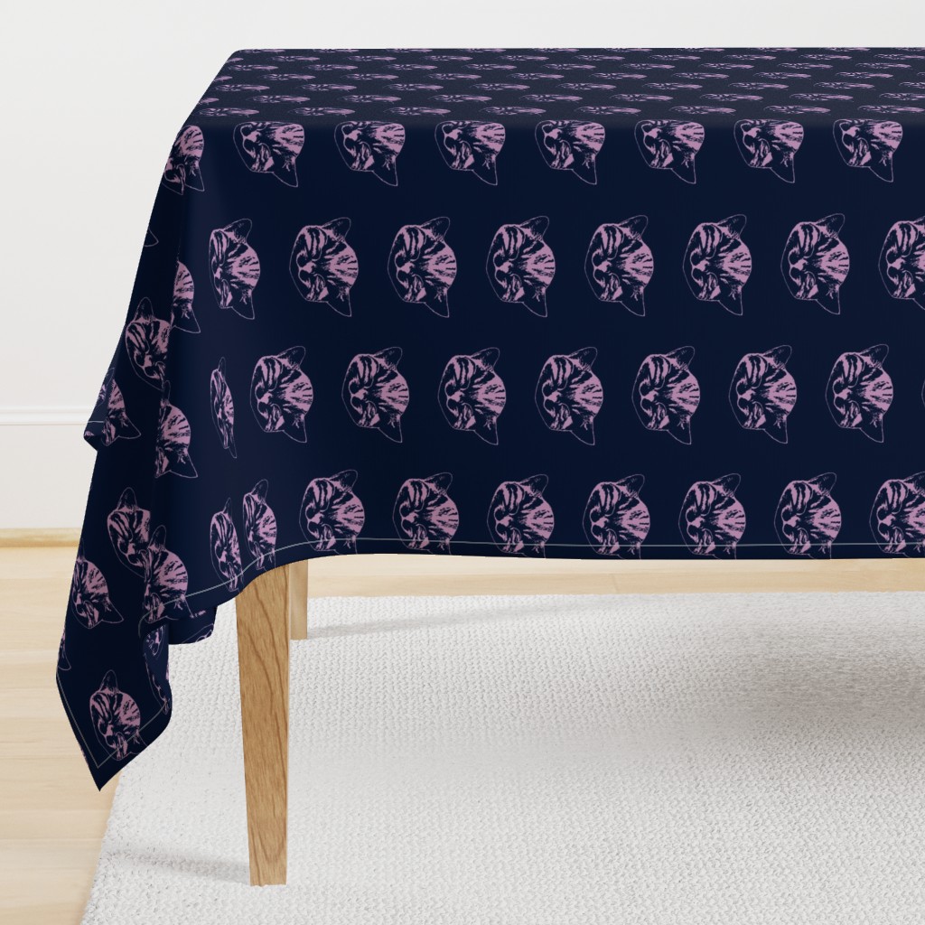 kitty medium navy light orchid