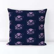 kitty medium navy light orchid