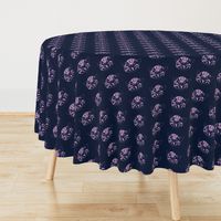 kitty medium navy light orchid