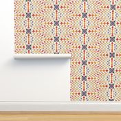 Kilim Geometric muted light