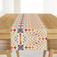 Kilim Geometric muted light