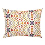 Kilim Geometric muted light