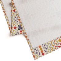 Kilim Geometric muted light