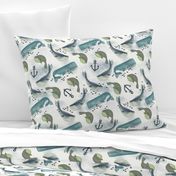 Whimsical Whales