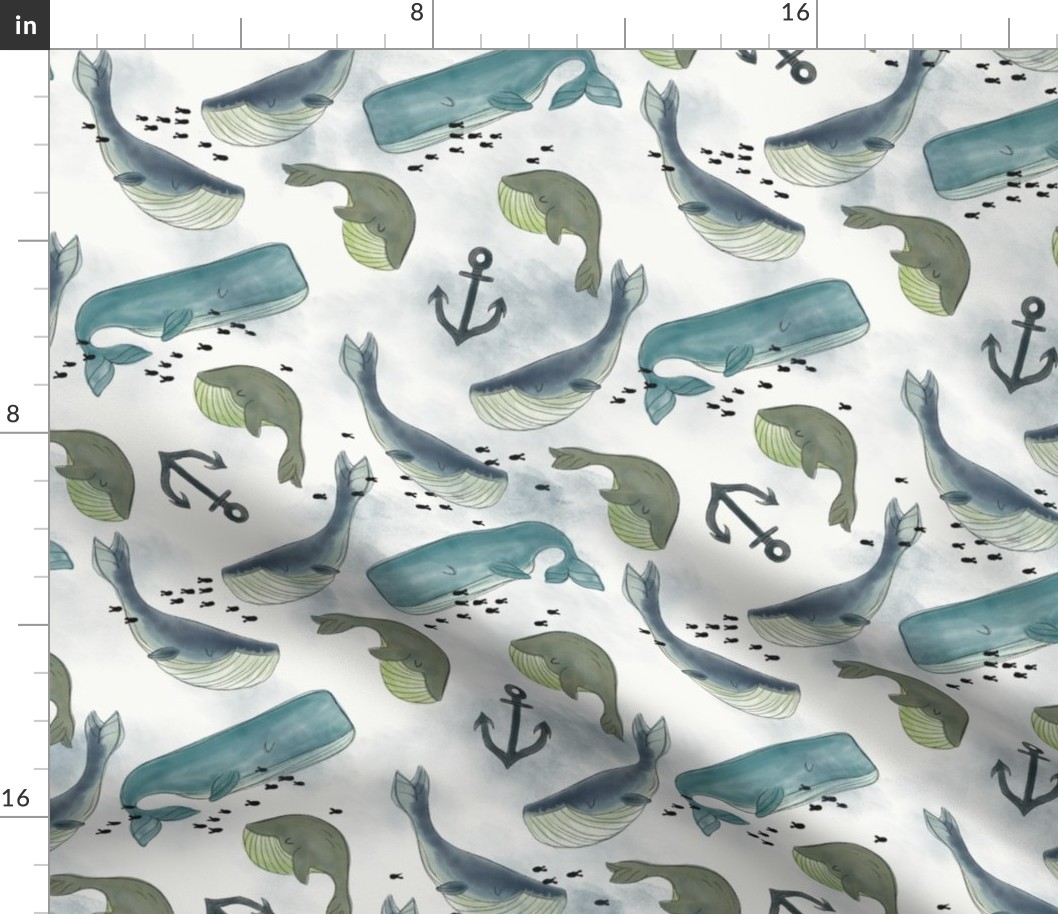 Whimsical Whales