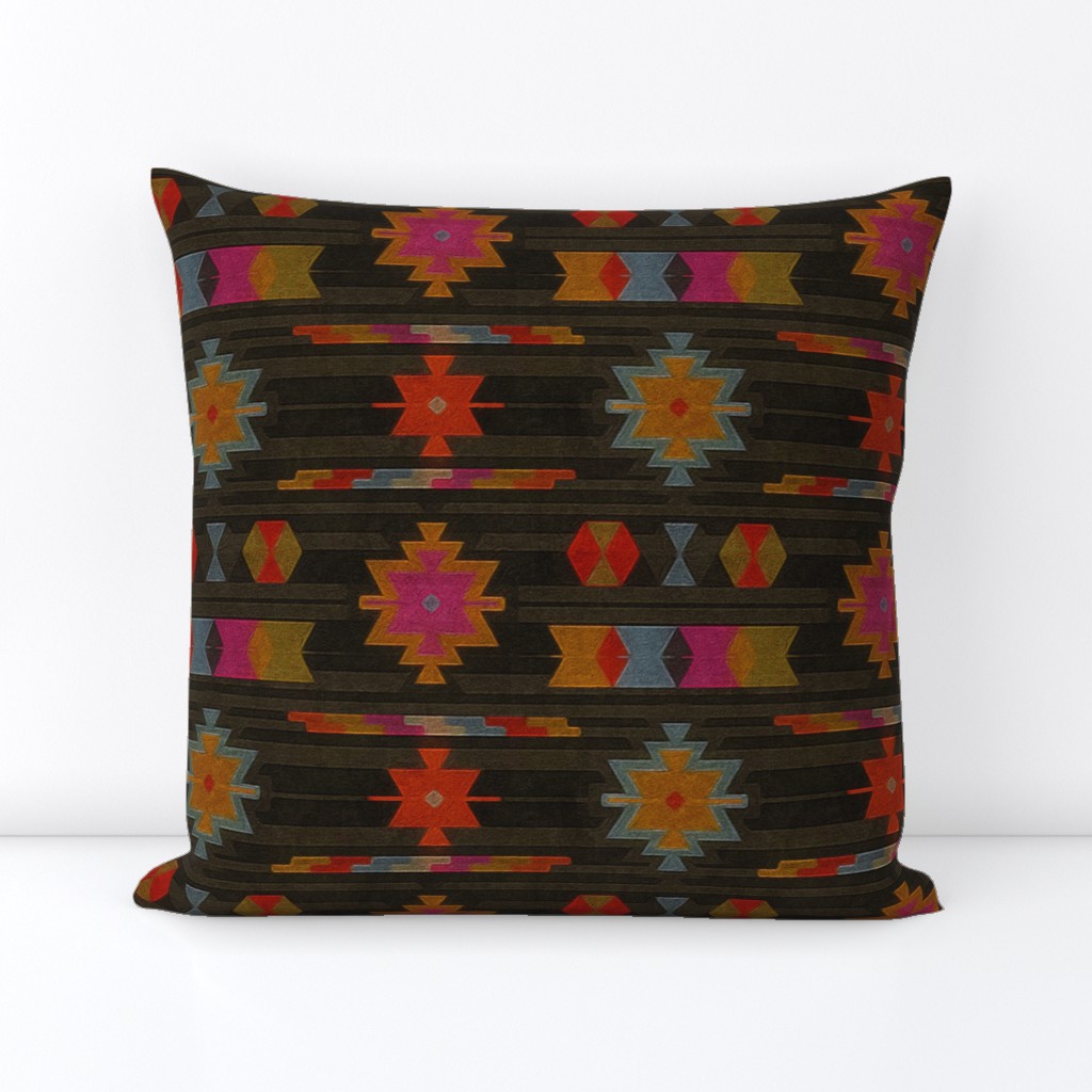 vibrant kilim