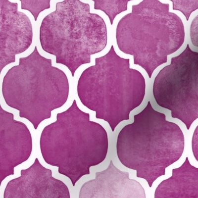 Textured Plum Purple Moroccan Tiles