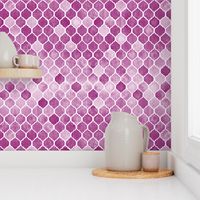 Textured Plum Purple Moroccan Tiles