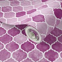 Textured Plum Purple Moroccan Tiles