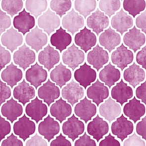 Textured Plum Purple Moroccan Tiles