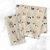 Rat Terrier simple dog breed fabric tan