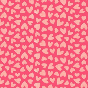 Love Hearts Pink Small