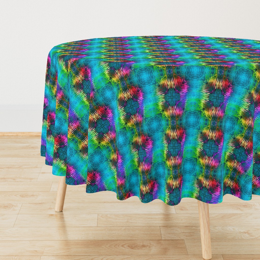 NEW WEAVE KILIM NAVAJO IKAT FUCHSIA TURQUOISE FUCHSIA PURPLE GREEN 5