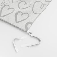 heart // black and white love heart valentines trendy 2016 design railroad