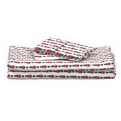 london soldier // palace guards tourist england fabric white red