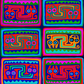 Inca - Peruvian Folk Art Serpent