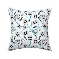 8" Spooky Marshmallow Ghosts // Light Blue