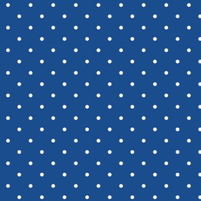 Polka dot (Ocean blue)