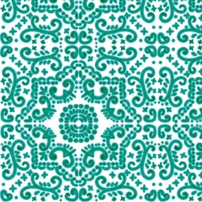 Spanish Tile N9 (Pantone Arcadia Green)