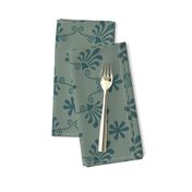 Greek Tile - Teal, Spruce