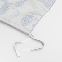 BLUE TOILE TABLE CLOTH  2 yard print with napkins Â©2012 by Jane Walker