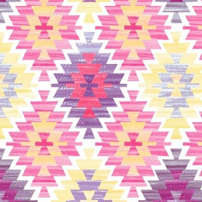 pink pastel kilim