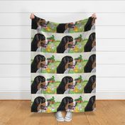 Greater Swiss Mountain Dog Fabric