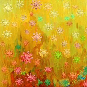 Floral - Abstract Spring Flowers