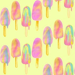 Rainbow Pop Ice Creams | Lemon Yellow | Medium