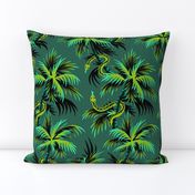 Snake Palms - Green - AndreaAlice