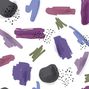 Purple abstract masculine pattern