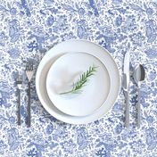 Polignac ~ Willow Ware Blue and White 