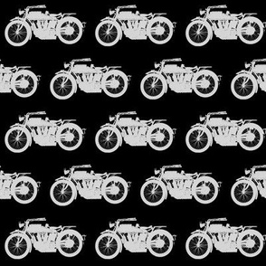 Grey Antique Motorcycles // Small