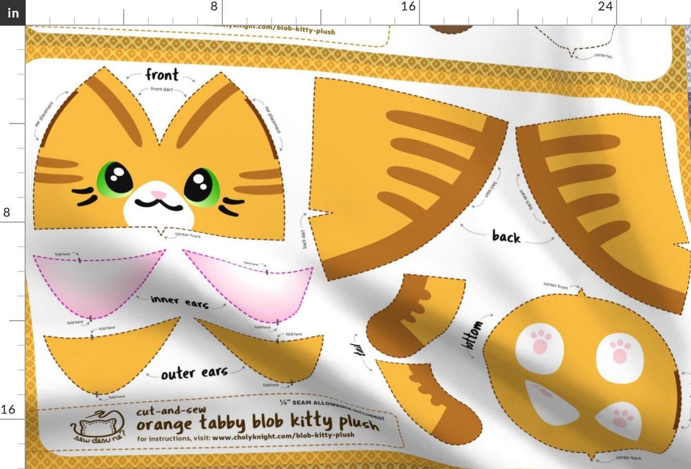 Cut & Sew Blob Kitty Plush Compilation