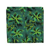 Snake Palms - Green - Large Scale - AndreaAlice