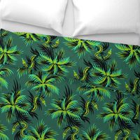 Snake Palms - Green - Large Scale - AndreaAlice