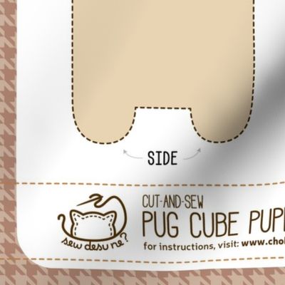 Cut & Sew Cube Puppy Plush Bundle