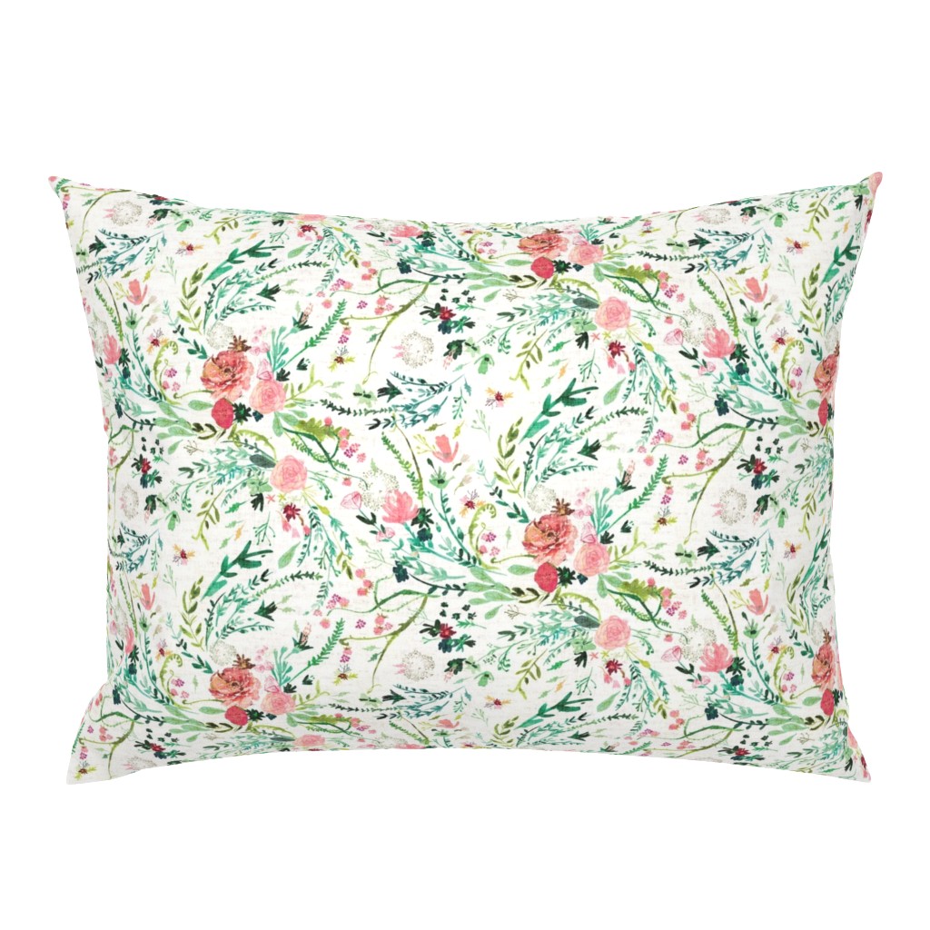 Spring  Fable Floral (MED) (white)