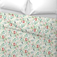 Spring  Fable Floral (MED) (white)