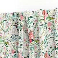 Spring  Fable Floral (MED) (white)