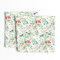 Spring  Fable Floral (MED) (white)