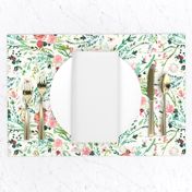 Spring  Fable Floral (MED) (white)