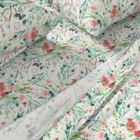 Spring  Fable Floral (MED) (white)