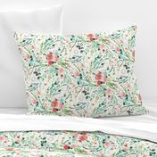 Spring  Fable Floral (MED) (white)