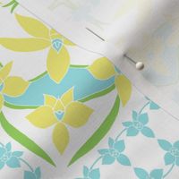 Tropical Orchid 4 colour quilt