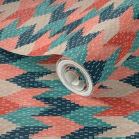 Kilim Weaving Structure Persian Green