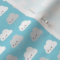 Happy and Sad Kawaii Clouds