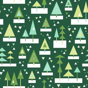 Mod Winter Trees (Merry)
